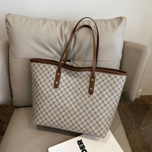 Torebka Damska Duża Torba na Ramię Elegancka do Pracy i na Co Dzień